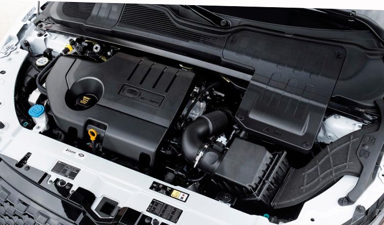 Range Rover Evoque 2016 двигатель