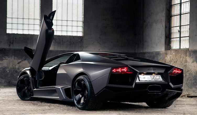 Lamborghini Reventon: вид сзади