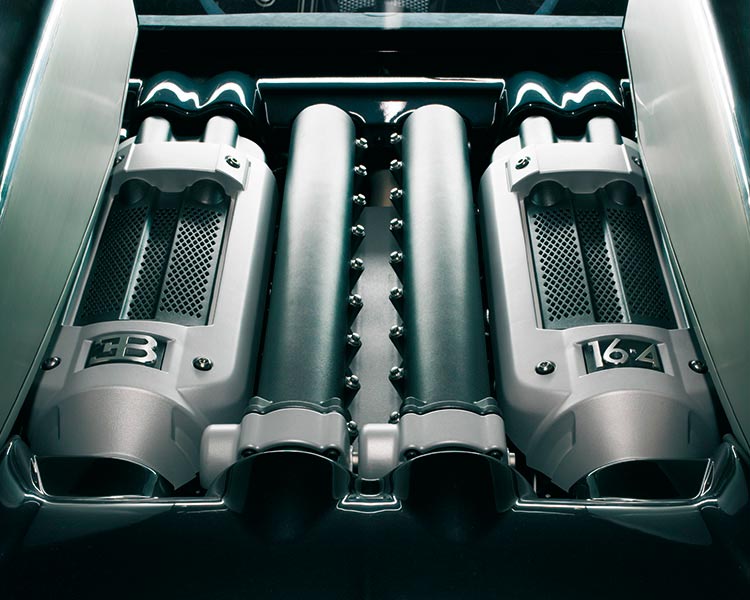 Двигатель Bugatti Veyron
